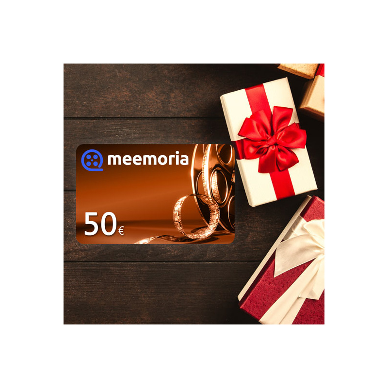 Tarjeta regalo Meemoria de 50 €