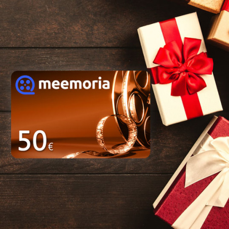 Tarjeta regalo Meemoria de 50 €