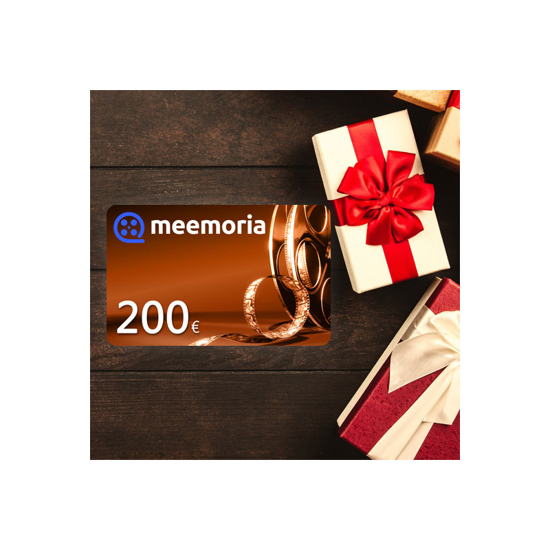 Tarjeta regalo Meemoria de 200€