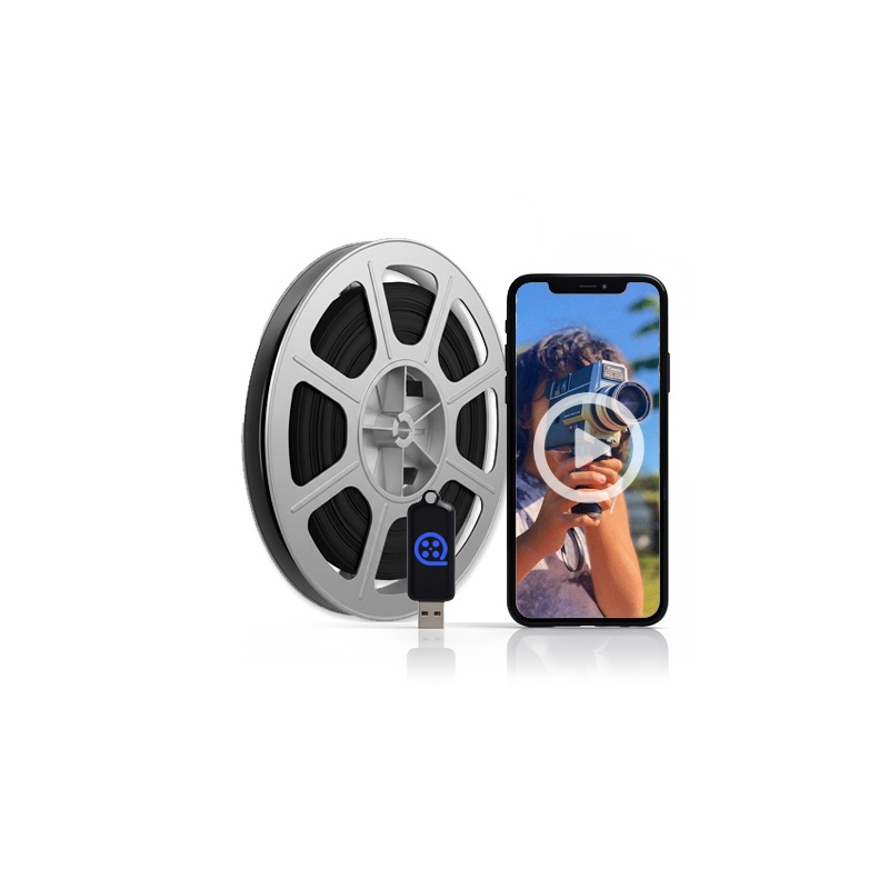 Digitalización de películas de 8 mm y Super 8