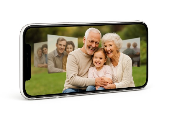 Recuerdos Meemoria 3D accesibles desde un smartphone